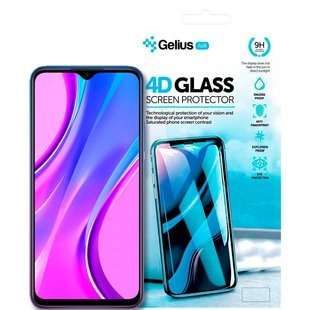 Защитное стекло для Xiaomi Redmi 9 Gelius Pro 4D Черный смотреть фото | belker.com.ua