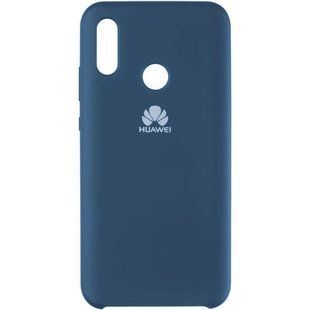 Защитный чехол для Huawei P30 Lite Original Soft Case Темно-синий смотреть фото | belker.com.ua