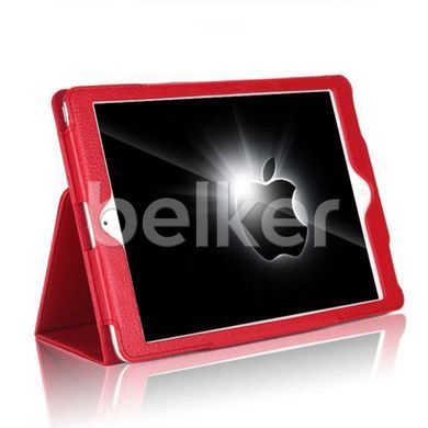 Чехол для iPad 9.7 2018 ТТХ кожаный Красный смотреть фото | belker.com.ua