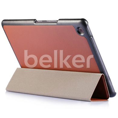 Чехол для Asus ZenPad 3 8.0 Z581KL Moko кожаный Коричневый смотреть фото | belker.com.ua