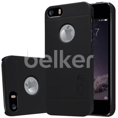 Чехол для iPhone 5 Nillkin super Frosted Shield Черный Черный смотреть фото | belker.com.ua