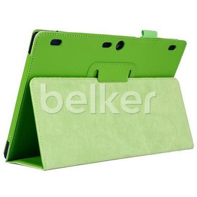 Чехол для Lenovo Tab 2 10.1 A10-30 TTX кожаный Зелёный смотреть фото | belker.com.ua