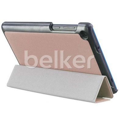 Чехол для Lenovo Tab 3 7.0 730 Moko кожаный Золотой смотреть фото | belker.com.ua