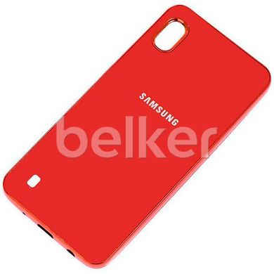 Чехол для Samsung Galaxy A10 2019 (A105) Soft glass case Красный смотреть фото | belker.com.ua