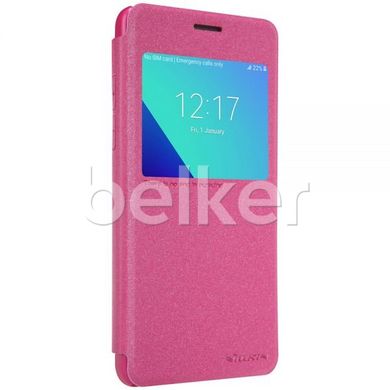 Чехол книжка для Samsung Galaxy J2 J200 Nillkin Spark Розовый смотреть фото | belker.com.ua