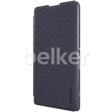 Чехол книжка для Sony Xperia XA Nillkin Spark Черный смотреть фото | belker.com.ua