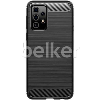 Противоударный чехол для Samsung Galaxy A52 (A525) Ultimate carbon case Черный смотреть фото | belker.com.ua
