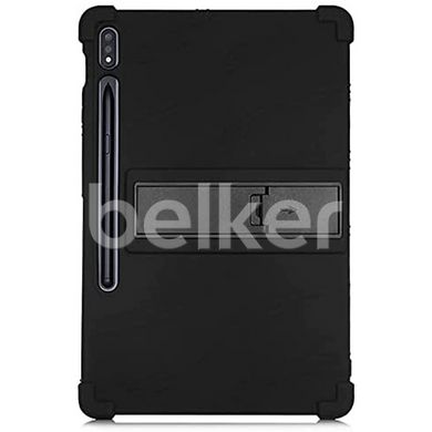 Противоударный чехол для Samsung Galaxy Tab S7 FE T733 Silicone armor Черный