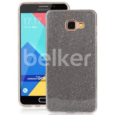 Силиконовый чехол для Samsung Galaxy A5 2016 A510 Remax Glitter Silicon Тёмно-серый смотреть фото | belker.com.ua