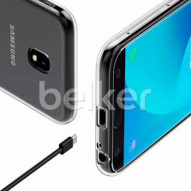 Силиконовый чехол для Samsung Galaxy J3 2017 (J330) Belker Прозрачный смотреть фото | belker.com.ua