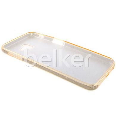 Силиконовый чехол для Samsung Galaxy J6 Plus (J610) Remax Glitter Silicon Золотой смотреть фото | belker.com.ua