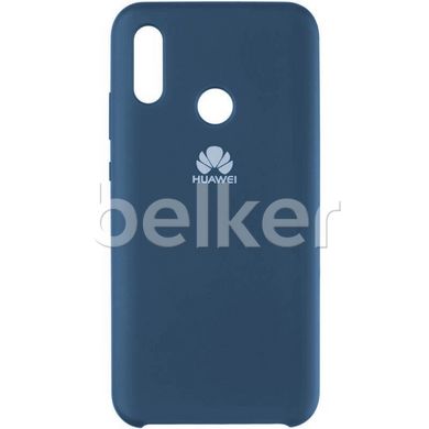 Защитный чехол для Huawei P30 Lite Original Soft Case Темно-синий смотреть фото | belker.com.ua