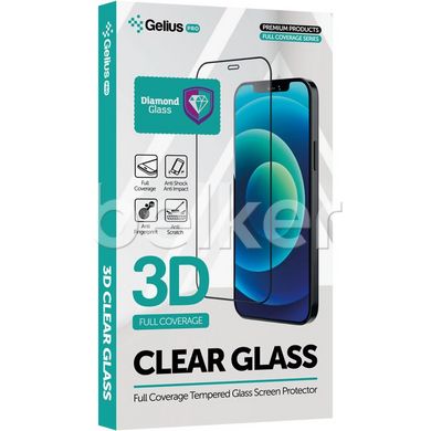 Защитное стекло для iPhone 16 Gelius Pro 3D Черное