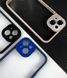Чехол iPhone 13 Crystal Case Full Camera Синий в магазине belker.com.ua