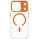 Чехол для iPhone 17 Pro Max Dfans Design Оранжевый