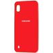 Чехол для Samsung Galaxy A10 2019 (A105) Soft glass case Красный в магазине belker.com.ua