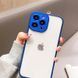 Чехол iPhone 13 Crystal Case Full Camera Синий смотреть фото | belker.com.ua