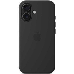 Чехол для iPhone 16 Silicone Case (replica) Черный