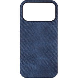 Чехол для iPhone 18 Pro Max Denim Case (MagSafe) Синий