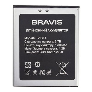 Оригинальный аккумулятор для Bravis Vista