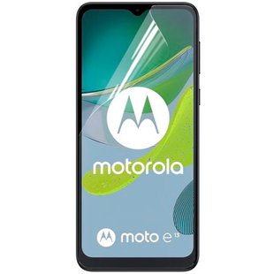 Противоударная TPU пленка Motorola E13 Optima Anti-Shock Прозрачный смотреть фото | belker.com.ua