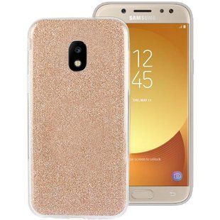 Силиконовый чехол для Samsung Galaxy J3 2017 (J330) Remax Glitter Золотой смотреть фото | belker.com.ua