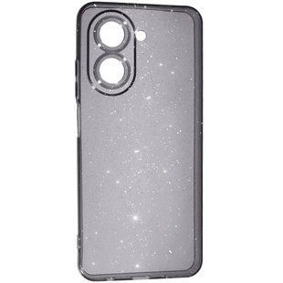 Силиконовый чехол на Redmi A5 Silicone Clear Shine Серый