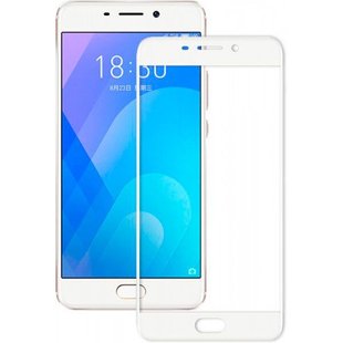 Защитное стекло для Meizu M6 Note Tempered Glass 3D Белый смотреть фото | belker.com.ua