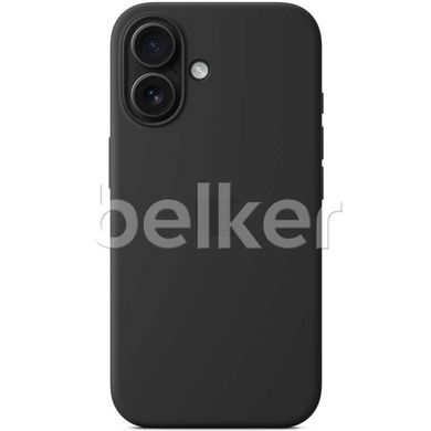 Чехол для iPhone 16 Silicone Case (replica) Черный