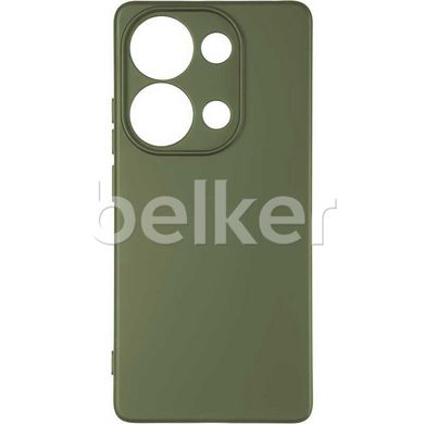 Чехол для Xiaomi Redmi Note 13 Pro 4G Full soft case Оливковый