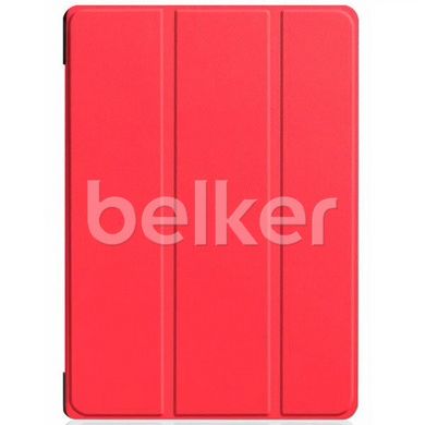 Чехол для Lenovo Tab E10 10.1 x104 Moko кожаный Красный смотреть фото | belker.com.ua