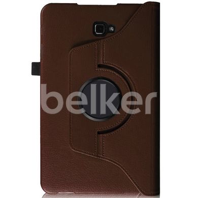 Чехол для Samsung Galaxy Tab A 10.1 T580, T585 Поворотный Коричневый смотреть фото | belker.com.ua