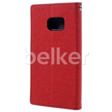Чехол книжка для Samsung Galaxy S7 Edge G935 Goospery Красный смотреть фото | belker.com.ua