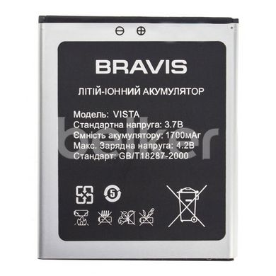 Оригинальный аккумулятор для Bravis Vista