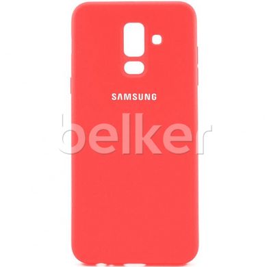 Оригинальный чехол для Samsung Galaxy J8 2018 (J810) Soft Case Коралловый смотреть фото | belker.com.ua