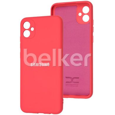 Оригинальный чехол для Samsung Galaxy A04e (A042) Soft Case Малиновый смотреть фото | belker.com.ua