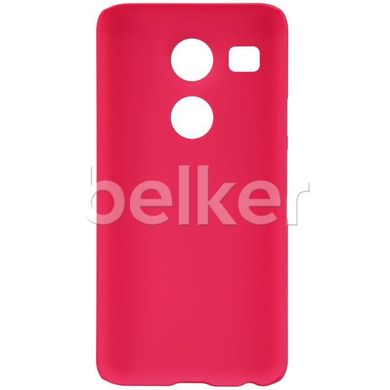Пластиковый чехол для LG Nexus 5X Nillkin Frosted Shield Красный смотреть фото | belker.com.ua