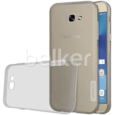 Пластиковый чехол для Samsung Galaxy A5 2017 A520 Nillkin Nature TPU Черный смотреть фото | belker.com.ua