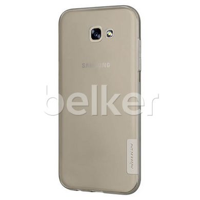 Пластиковый чехол для Samsung Galaxy A5 2017 A520 Nillkin Nature TPU Черный смотреть фото | belker.com.ua