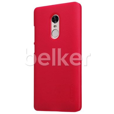 Пластиковый чехол для Xiaomi Redmi Note 4x Nillkin Frosted Shield Красный смотреть фото | belker.com.ua