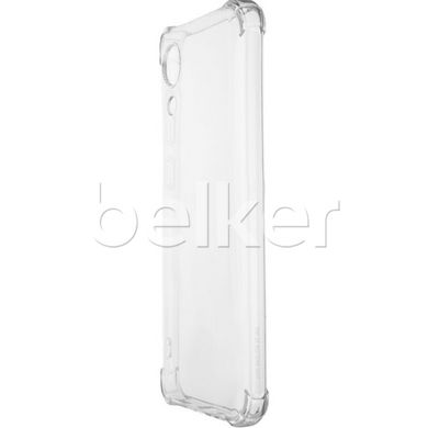 Противоударный силиконовый чехол для Samsung Galaxy A03 Core (A032) Gelius Proof Прозрачный