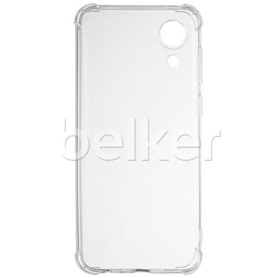 Противоударный силиконовый чехол для Samsung Galaxy A03 Core (A032) Gelius Proof Прозрачный