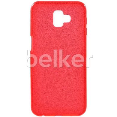 Силиконовый чехол для Samsung Galaxy J6 Plus (J610) Remax Glitter Silicon Красный смотреть фото | belker.com.ua