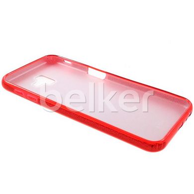 Силиконовый чехол для Samsung Galaxy J6 Plus (J610) Remax Glitter Silicon Красный смотреть фото | belker.com.ua