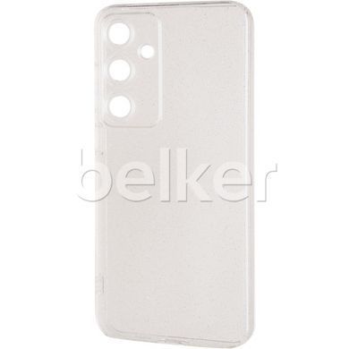 Силиконовый чехол Samsung Galaxy S25 Edge Silicone Clear Shine Прозрачный