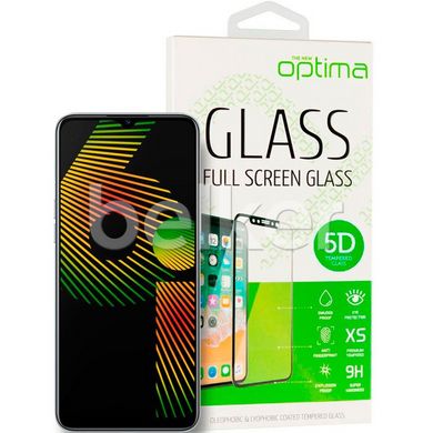 Защитное стекло для Realme 6i Optima 5D Черный смотреть фото | belker.com.ua