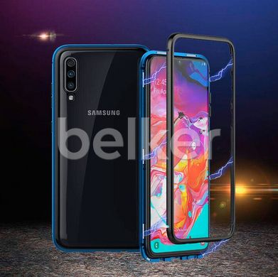 Магнитный чехол для Samsung Galaxy A50 2019 A505 Case Magnetic Frame Синий смотреть фото | belker.com.ua