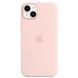 Чехол для iPhone 14 Plus Silicone Case (replica) Розовый