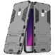 Противоударный чехол для Samsung Galaxy A8 (A530) Honor Hard Defence Тёмно-серый смотреть фото | belker.com.ua