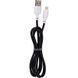 Силиконовый кабель для iPhone Lightning USB Gelius Full Silicon 1.2 метра Черный в магазине belker.com.ua